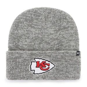 '47 Kansas City Chiefs Secondary Basic Cuffed Knit Hat Gray
